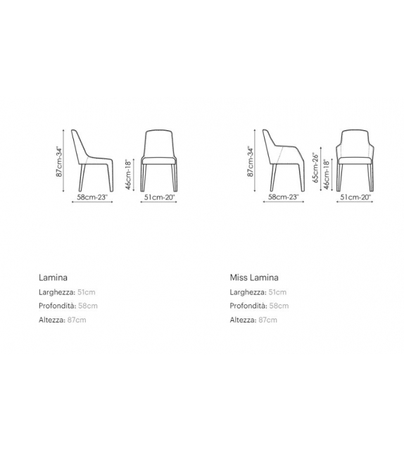 Lamina Bonaldo Chaise