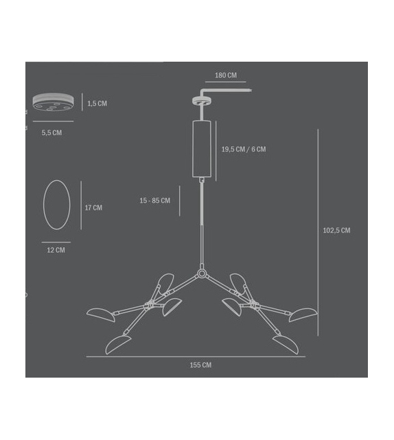 Drop 101 Copenhagen Lampadario