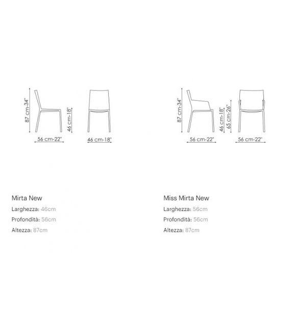 Mirta New Bonaldo Chair