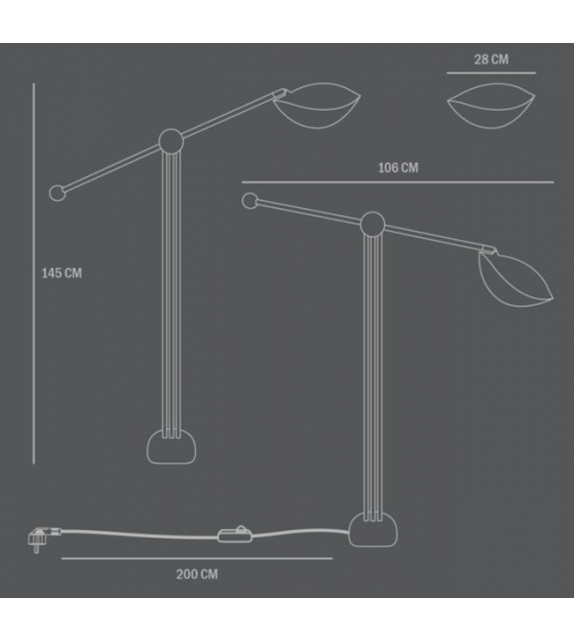 Stingray 101 Copenhagen Floor Lamp