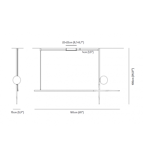 Spear Venicem Lampada da Soffitto