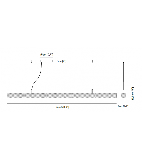Urban Lightline Venicem Lámpara de Suspensiòn