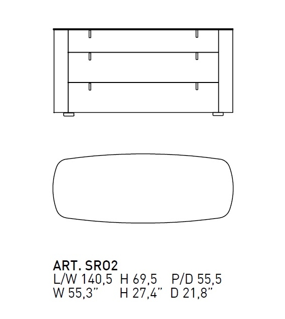 Meridien Alivar Kommode
