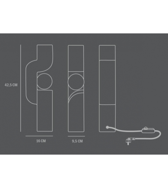 Sitting Man Mini 101 Copenhagen Table Lamp