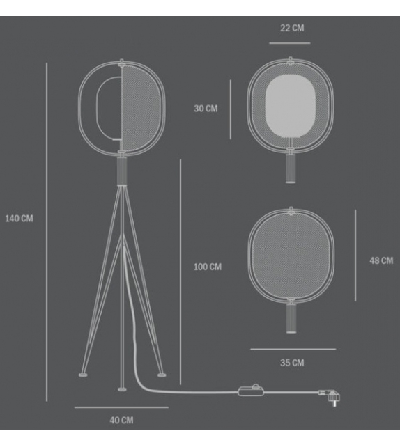 Pearl 101 Copenhagen Lampadaire