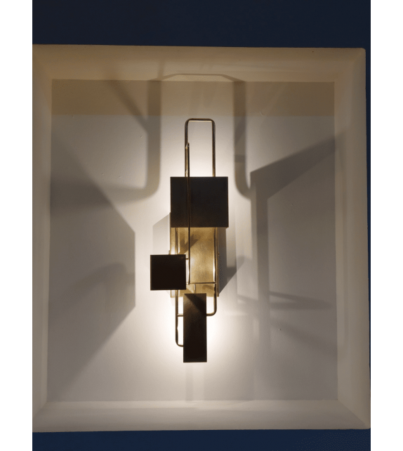 Angle Ombre Portée Lámpara de Pared