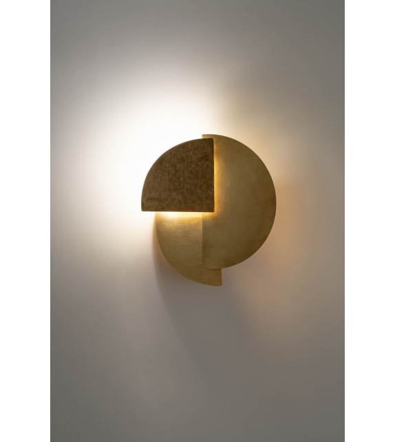 Celest S Gold Ombre Portée Lampada da Parete