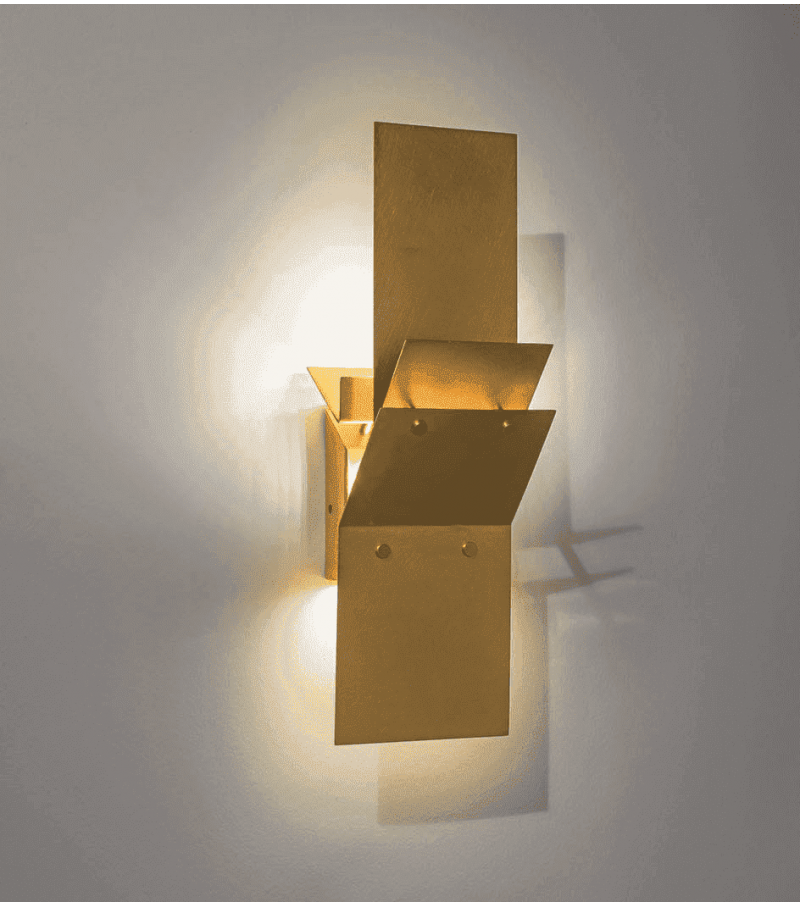 Folded Ombre Portée Lampada da Parete