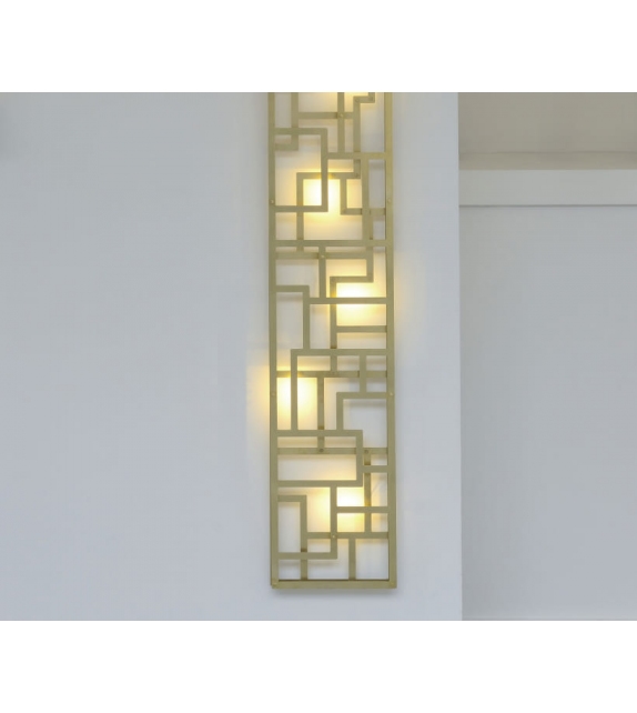 Labyrinthe Ombre Portée Wall Lamp