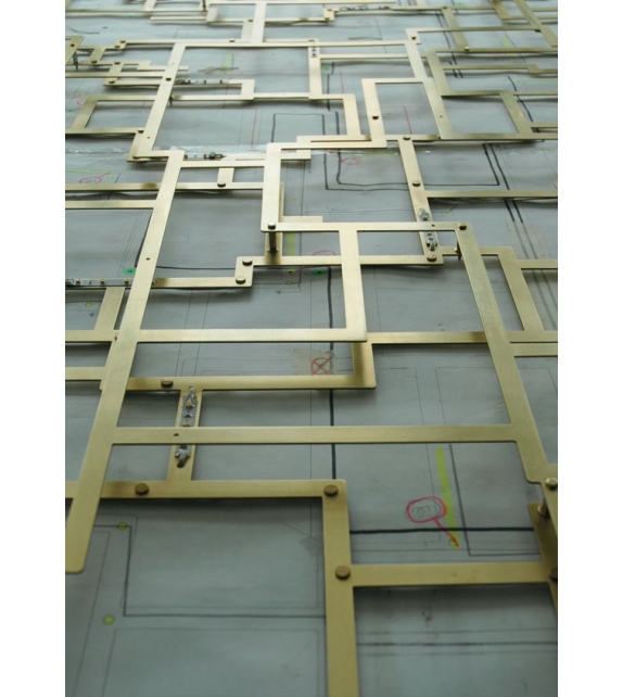 Labyrinthe Ombre Portée Lampada da Parete