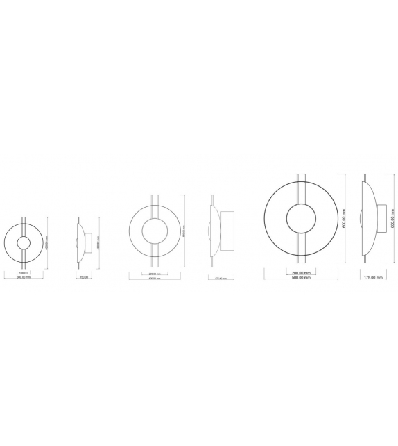 Leo-G Ombre Portée Wall Lamp