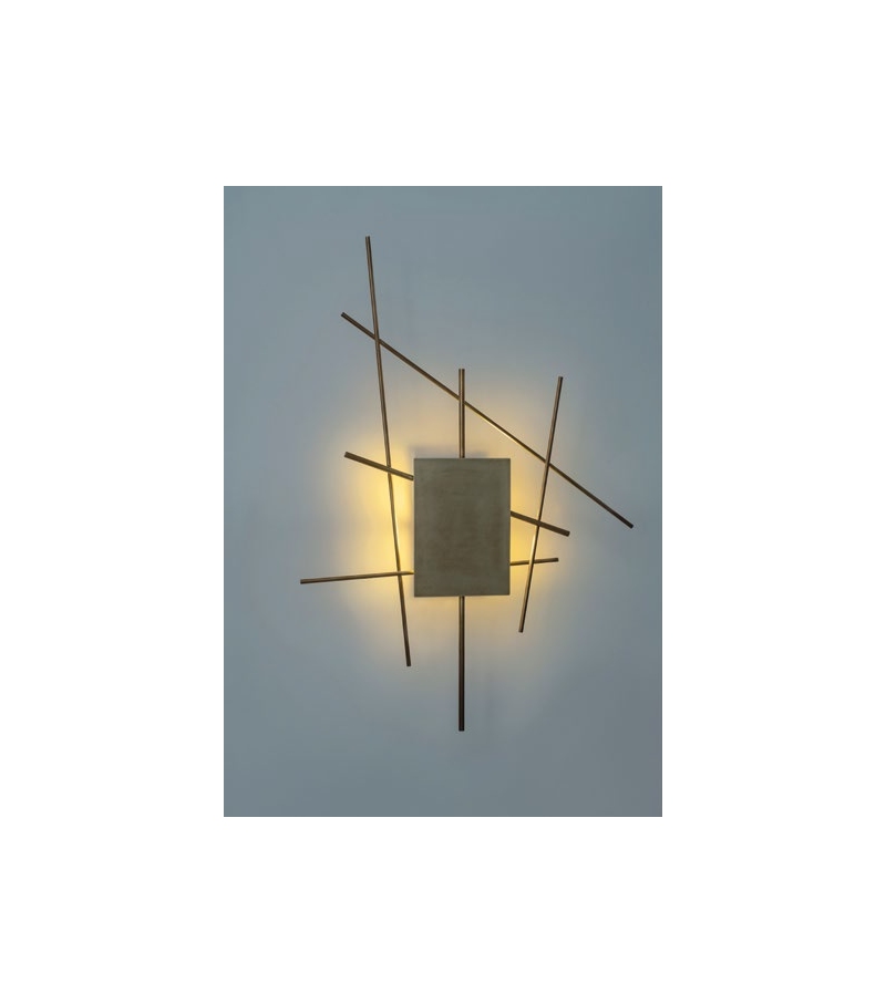 Mallet V Ombre Portée Wall Lamp