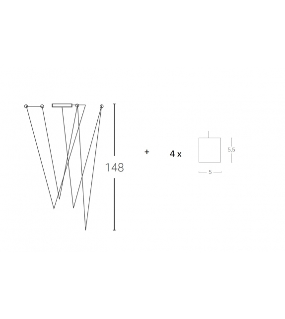 Zero 2 Zava Lampe de Suspension