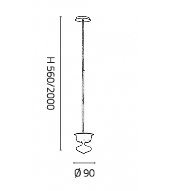 Desideria Small Fisionarte Suspension