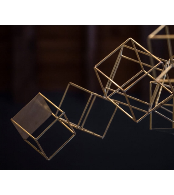 Cube Ombre Portée Lámpara de Suspensión