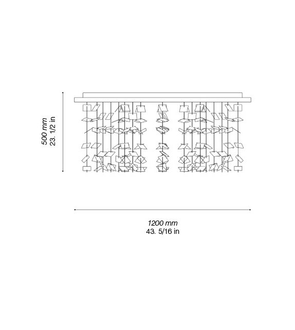Diaphane Ombre Portée Lampada a Sospensione