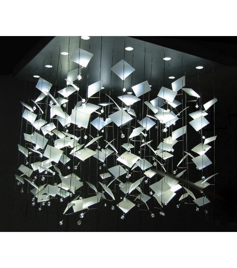 Diaphane Ombre Portée Pendant Lamp