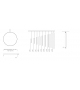 Rings Verticale Zava Suspension Lamp