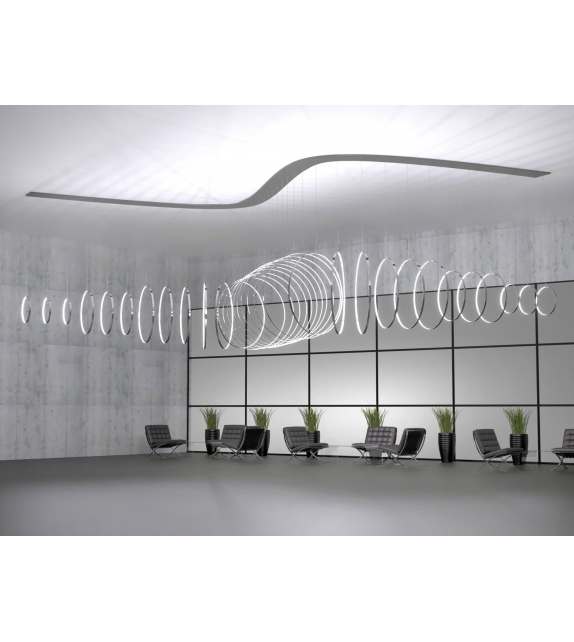 Rings Verticale Zava Suspension Lamp