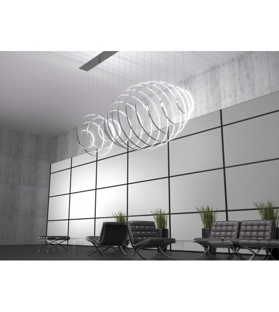 Rings Verticale Zava Suspension Lamp