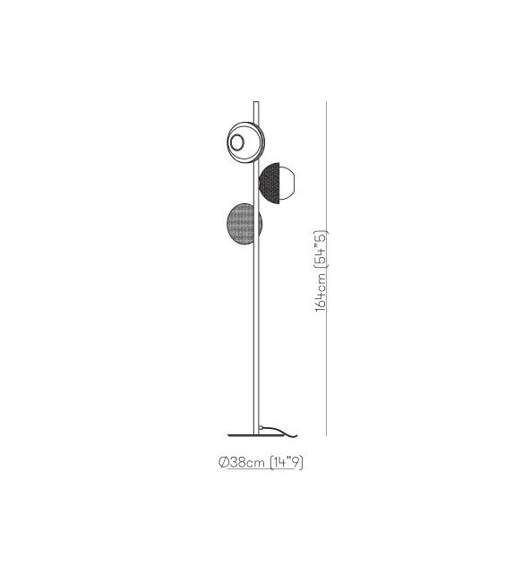 Urban 3 Venicem Floor Lamp