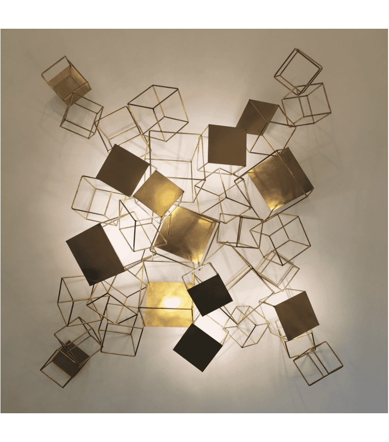 Cube Ombre Portée Pendant Lamp
