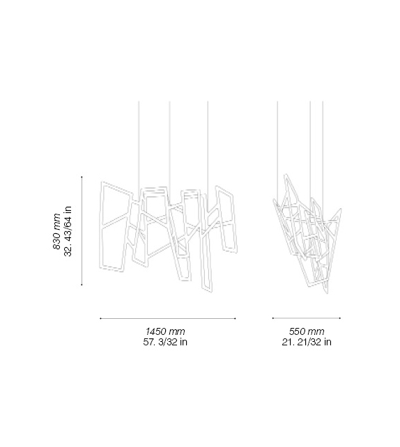 Léopoldine Ombre Portée Suspension