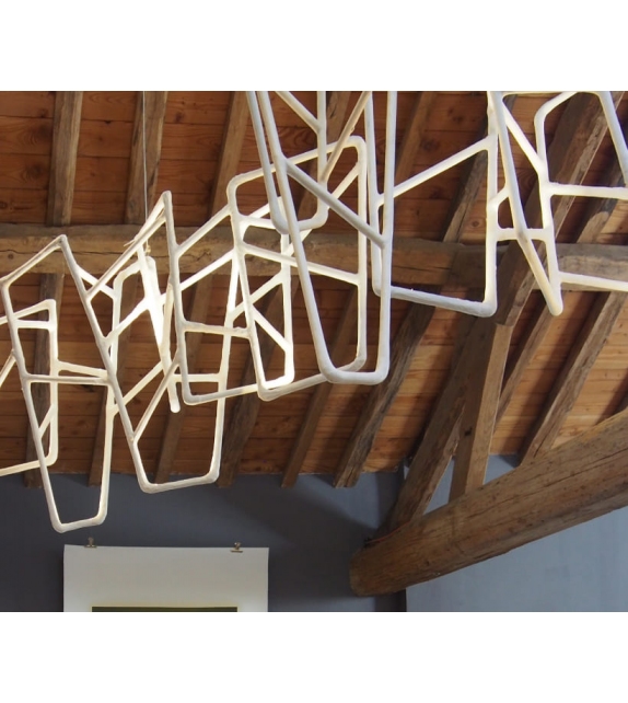 Léopoldine Ombre Portée Lampada a Sospensione