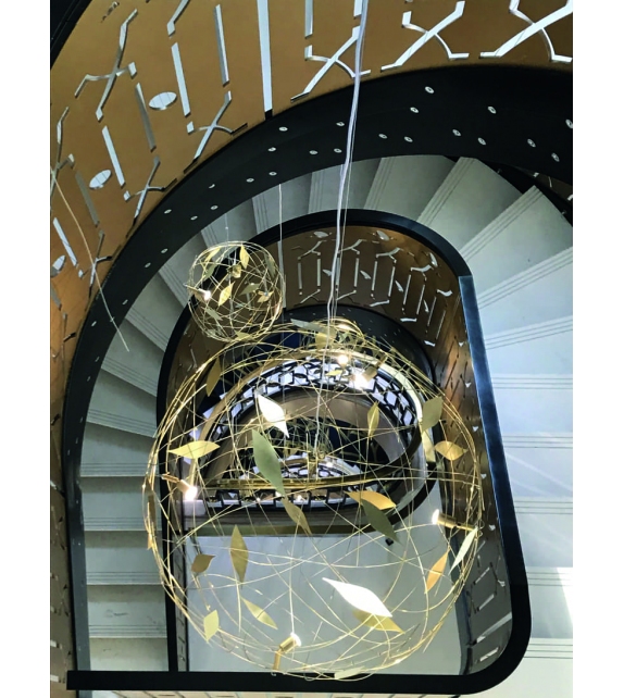 Tontine Ombre Portée Lampada a Sospensione