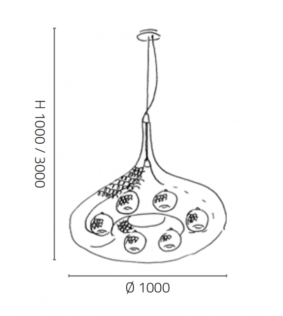 Luce Fisionarte Suspension