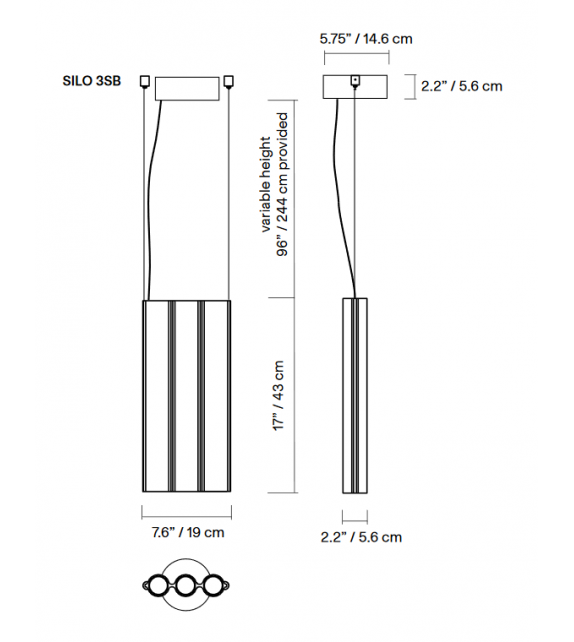 Silo 3SB Lambert&Fils Suspension