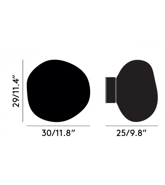 Ready for shipping - Melt Surface LED Tom Dixon Wall Lamp