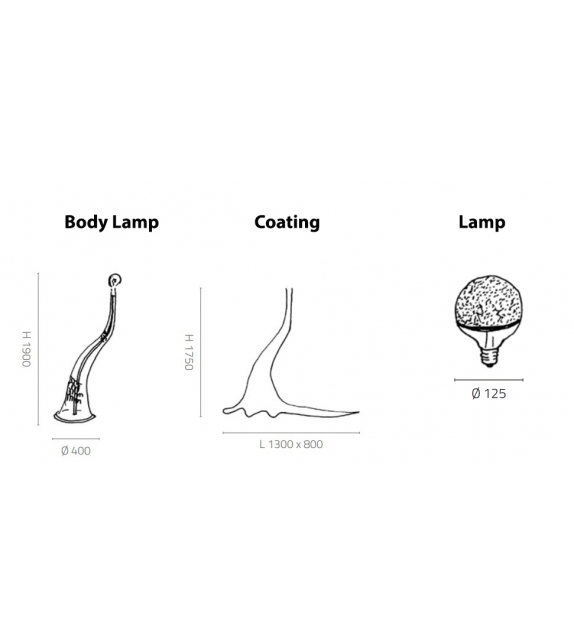 Penelope Fisionarte Floor Lamp