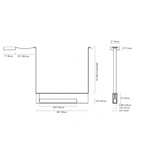 Sainte 21 Lambert&Fils Lámpara de Suspensión