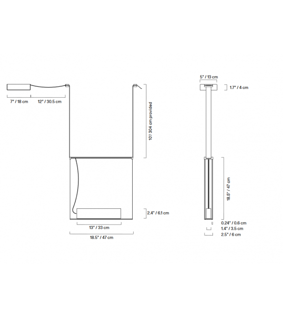 Sainte 21 Lambert&Fils Hängeleuchte