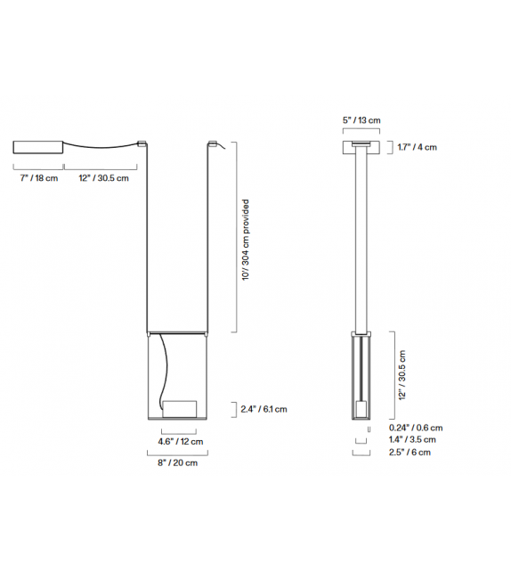 Sainte 23 Lambert&Fils Lámpara de Suspensión