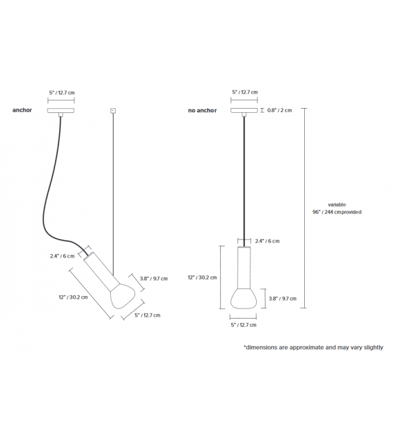 Parc 01 Lambert&Fils Lámpara de Pared