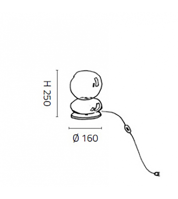 Unica Fisionarte Lampe de Table