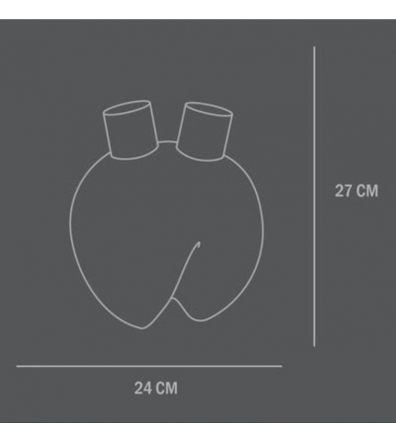 Sumo Horns 101 Copenhagen Vase