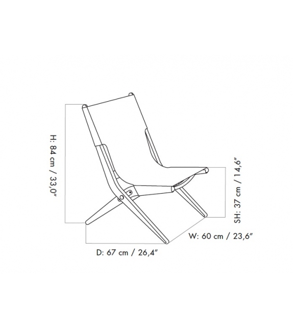 Saxe By Lassen Chaise