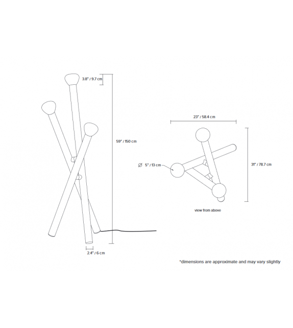 Parc 05 Lambert&Fils Tischleuchte