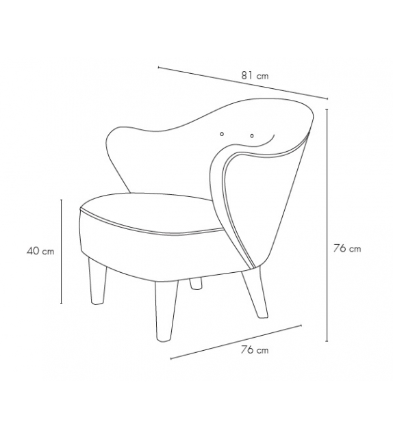 Ingeborg By Lassen Fauteuil