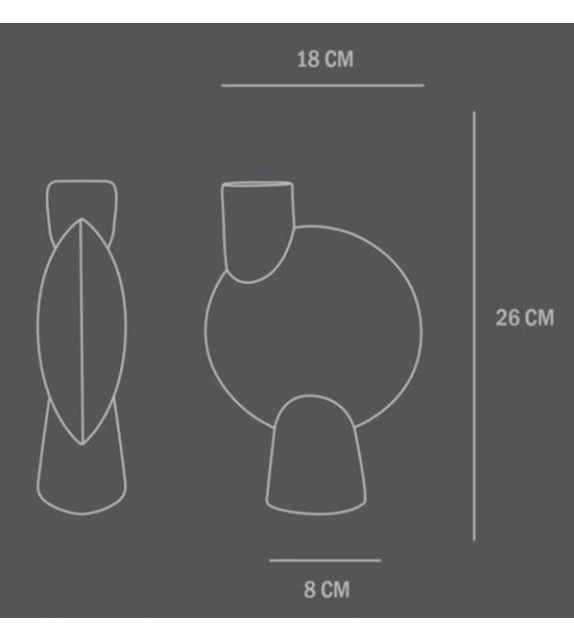 Sphere Bubl Medio 101 Copenhagen Vase