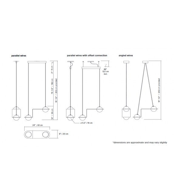 Laurent 05 Lambert&Fils Hängeleuchte