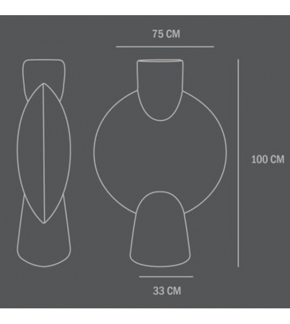 Vase Sphere Bubl Giant 101 Copenhagen