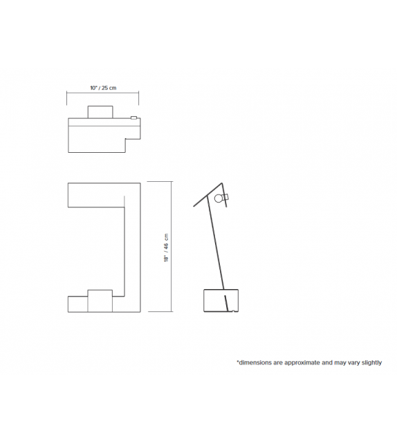 Clark 01 Lambert&Fils Lampe de Table