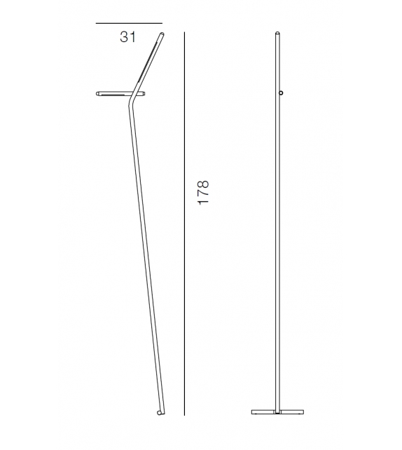 Gru Martinelli Luce Floor Lamp