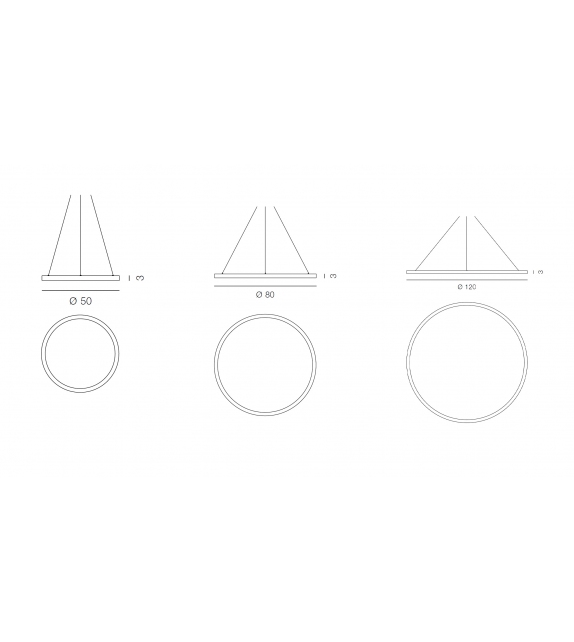 Lunaop Slim Martinelli Luce Suspension