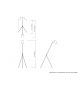 Cliff 02 Lambert&Fils Floor Lamp