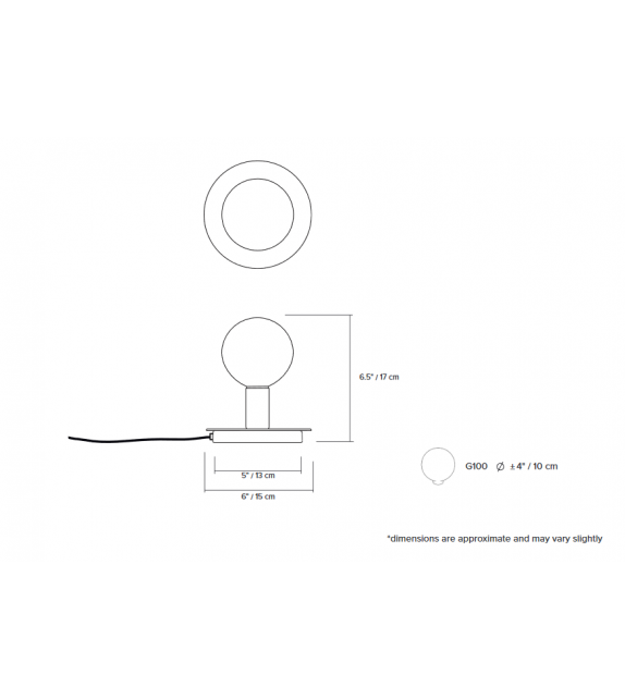 Dot 04 Lambert&Fils Lampe de Table